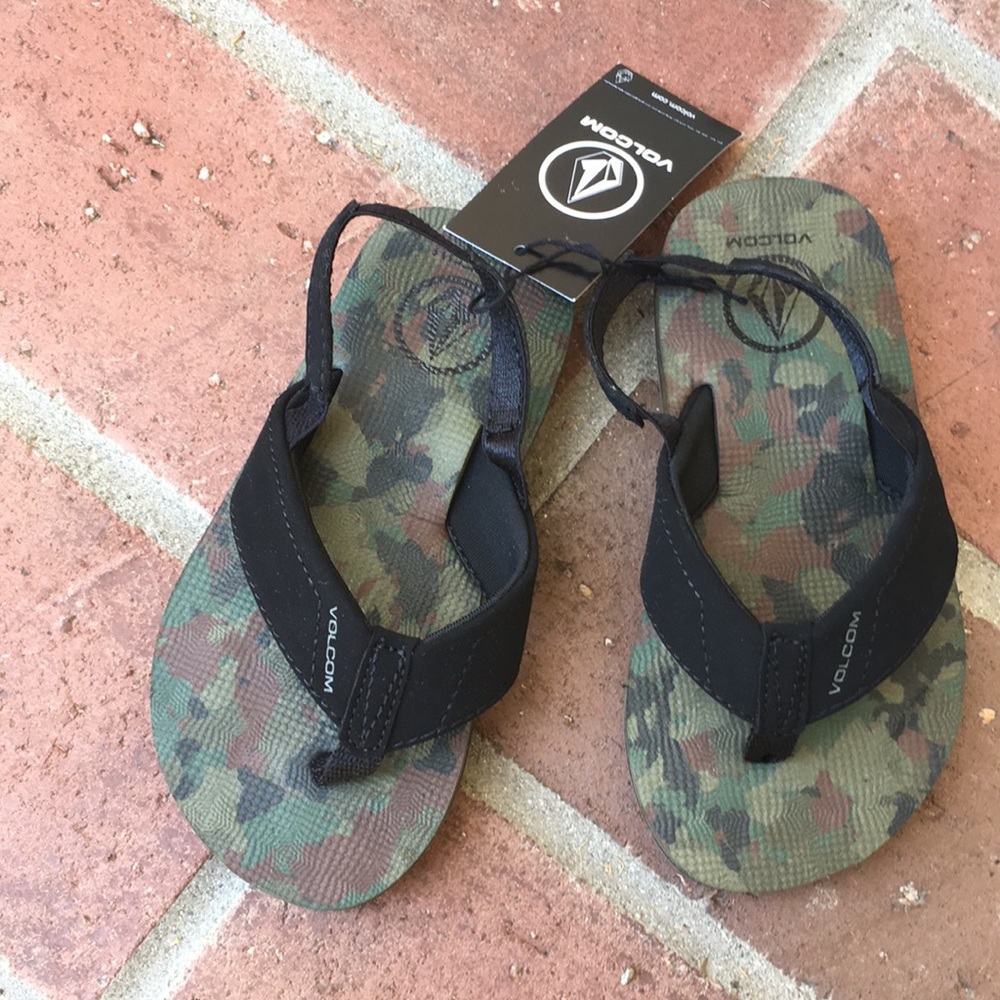 Volcom Camo Flip Flops